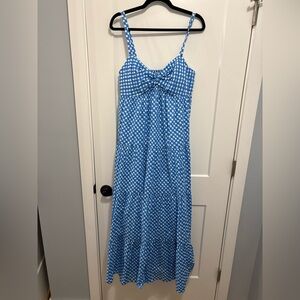 Lilly Pulitzer Blue and White Checkered Dress